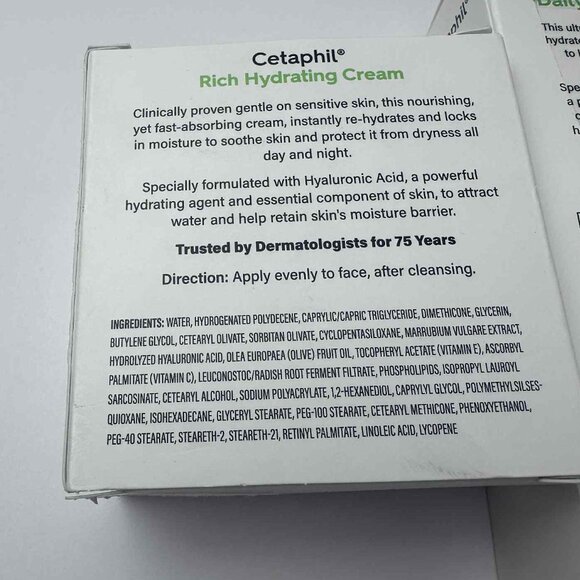 2-Piece Cetaphil Hydration Set | Oil-Free Daily Lotion + Rich Cream | Sensitive - Picture 5 of 7